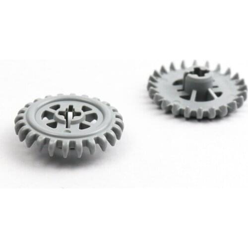 50 Pieces Building Blocks Technical Bricks Technical Gear 24 Tooth Crown 3650 Replace Parts Compatible With Technical Sets