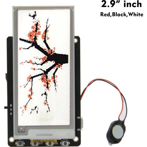 LILYGO® TTGO T5S V2.4 Wifi Bluetooth Wireless Module Base ESP32 Red Display EPaper Speaker Electric Development Board