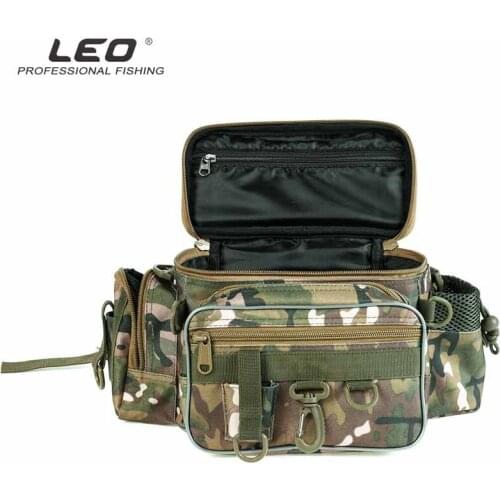 Multi-functional Fishing Bag Fishing Tackle Reel Storage Case Waist Shoulder Bag