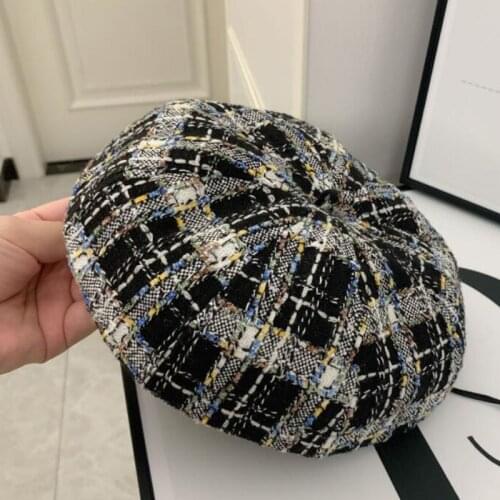 New Autumn Winter Hats for Women Solid Plain Octagonal Newsboy Cap Men Ladies Casual Wool Hat Winter Beret Women Painter Caps