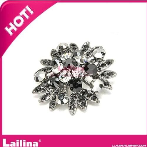 Newly Design Flower Rhinestone Button