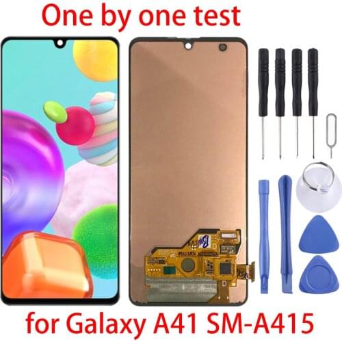 Original For Galaxy A41 LCD Screen and Digitizer Full Assembly for Samsung Galaxy A41 SM-A415