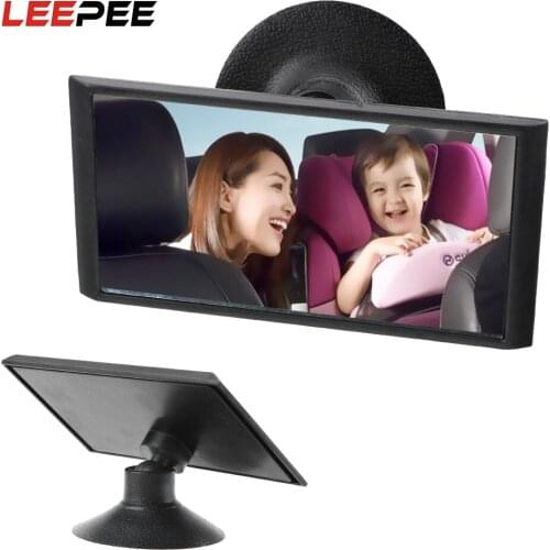 Car Back Seat Baby View Mirror 360 Rotation Baby Mirrors Universal Adjustable Suction Cup Rearview Mirror Car Accessories