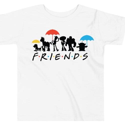 Story Toy Friends Shirt Trip Vacation 2021 T-shirt You Got A Friend In Me T Shirt Kids Clothes Kawaii Cartoon Tee Children Tops