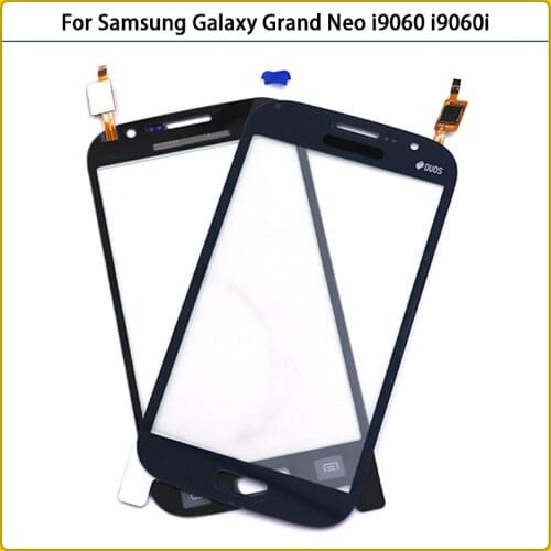 50Pcs New i9060 Touch Screen For Samsung Galaxy Grand GT i9082 i9080 Neo i9060i i9062 i9063 Touch Panel Digitizer Sensor Glass