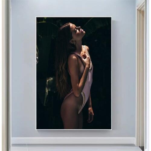 Silk Cloth Wall Poster Isabell Andreeva Sexy Model Star Art Home Decoration Gift
