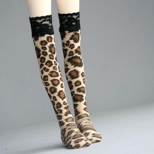 [wamami] 11# Leopard-print Stripe Socks/Stockings 1/3 SD DZ DOD AOD BJD Dollfie