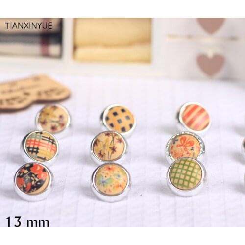 13 mm Round Multicolor Buttons Sewing Scrapbooking ,Crafts,handmade art, clothing accessories Resin buttons Free Shipping