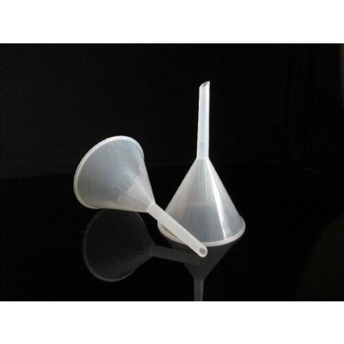 60mm plastic funnel for kitchen&lab long stem