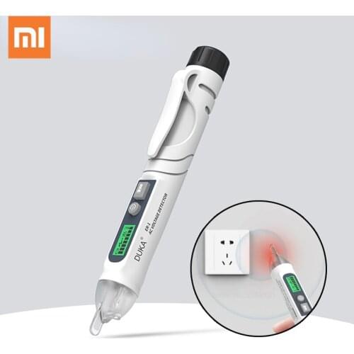 Xiaomi Duka Non-Contact Voltage Detector Indicator Profession Smart Test Pencil Live/phase Wire Breakpoint NCV Continuity Tester