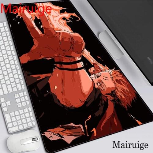 Jujutsu Kaisen Anime Computer Decoration Desk Mat Gamer Large Mousepad PC Laptop Gaming Room Accessories Kawaii XXL Carpet