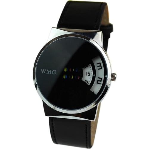 Creative Colorful Carousel Scale Pu Leather Belt Ladies Watches BLACK часы женские relogio feminino часы женские наручные