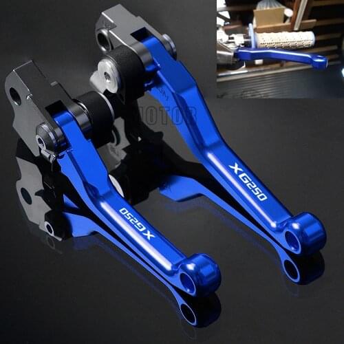 For Yamaha XG250 TRICKER 2004-2010 2005 2006 2007 2008 2009 XG 250 CNC Motorcycle Dirt Bike Motocross Pivot Brake Clutch Levers