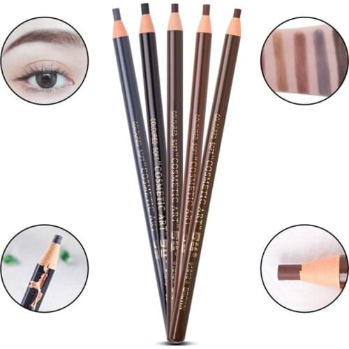 10pcs/set Eyebrow Pencil Shadows Cosmetics for Makeup Tint Waterproof Microblading Pen Eye Brow Natural Beauty 5colors Available