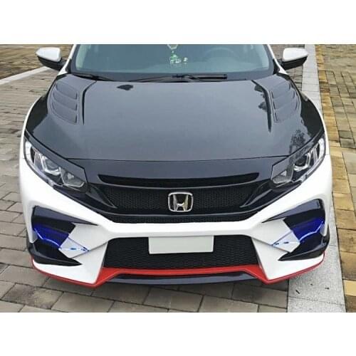 Suit For Assembly Disassembly Front Bar, Middle Net and Rear Bar Side Skirt 10th Generation Civic Enclosure