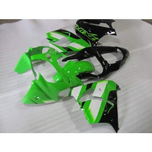 Motorcycle Fairing kit for KAWASAKI Ninja ZX9R 2000 2001 ZX9R 00 01 zx9r 00 01 Green White black Fairings bodywork+7 gifts SD48
