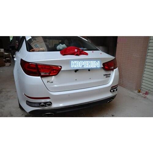 HO 3D Car Styling Automobiles Carbon Exhaust Stickers For SsangYong korando kyron rexton 2 rodius actyon sport Accessories 2pcs