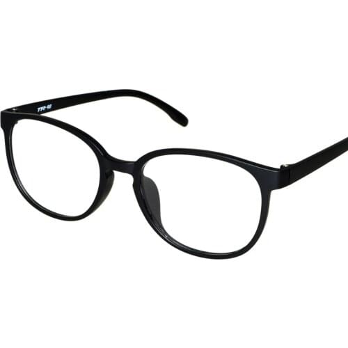 Retro Reading Glasses Round Black Frame Optical Eyeglasses for Men Women Ultralight+1 +1.5 +2 +2.5+3 +3.5 +4