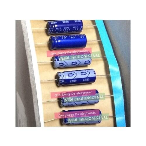 ORIGINAL FOR Nichicon axial audio capacitor 100v100uf 100uf 100v VX 10*27