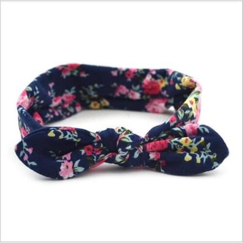 Hair Bands For Girls Hearts Floral Rabbit Ears Elastic Hairband Enfeite De Cabelo Infantil