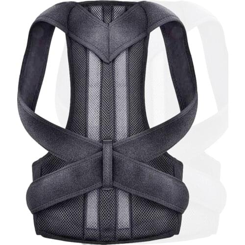 Adjustable Back Brace Posture Corrector Back Spine Support Brace Belt Shoulder Lumbar Correction Bandage Corset For Men Women US