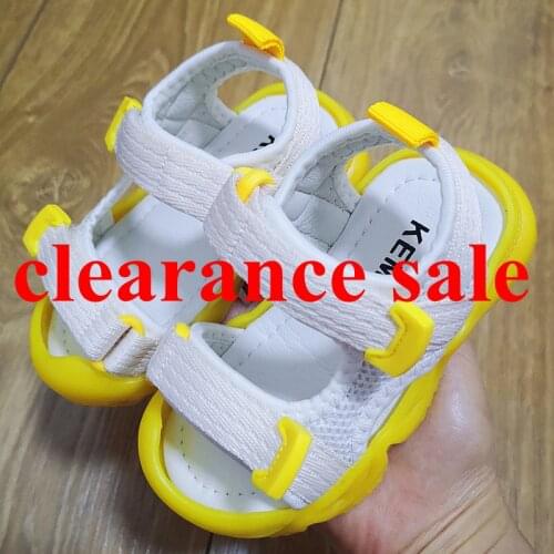 12-15.5cm Gold Silver Girls Sandals 0-3years Baby Girls Boys Mesh Summer First Walkers White Double Sticker Toddler Beach Sandal