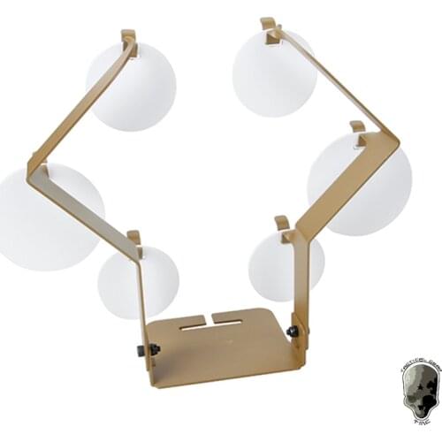 TMC Steel Airsoft Target Shooting Aim Practice Target Tactical Marksmanship 6-Plate 3660
