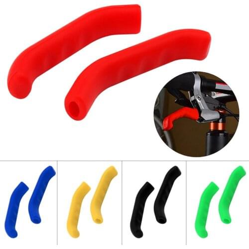 Bicycle Grips Bicycle Parts Universal Bike Brake Handle Silicone Sleeve Protection Cover for Mountain / Road Bicycle