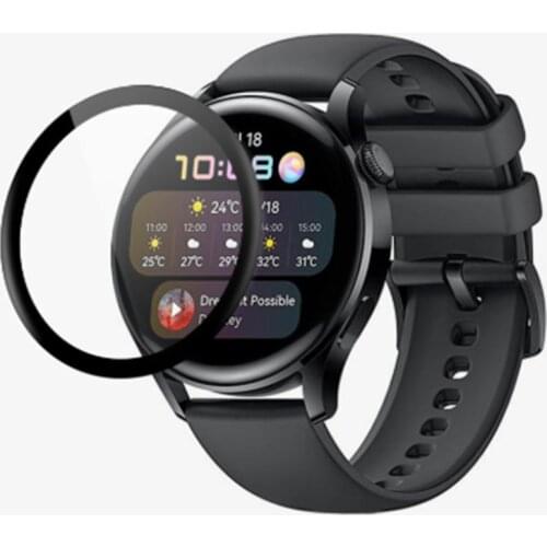 BEHUA Screen Protective Film For Huawei watch 3 SmartWatch Clear 3D Fibre Protector Films Curved Full Coverage Cover Accessories