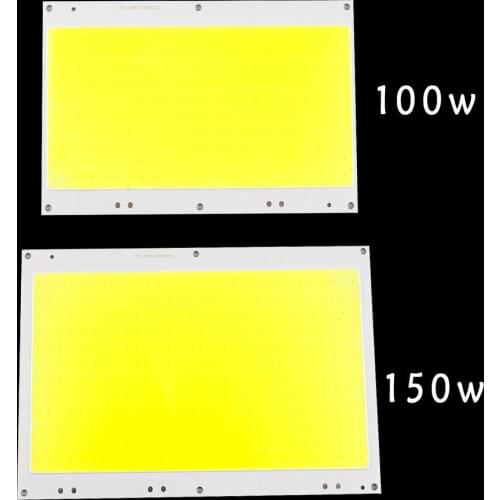 150W 100W Led Cob Chip DC30-33V Led Bulb SMD White 6500K DIY Outdoor FloodLight Spotlight Light project lighting led exterieur