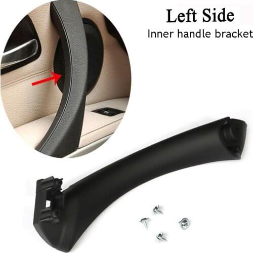 1x Door Handle Bracket Left Door Handle Trim Cover Kit Car Interior Accessories For BMW E90 E91 316 318 320 325 330 335