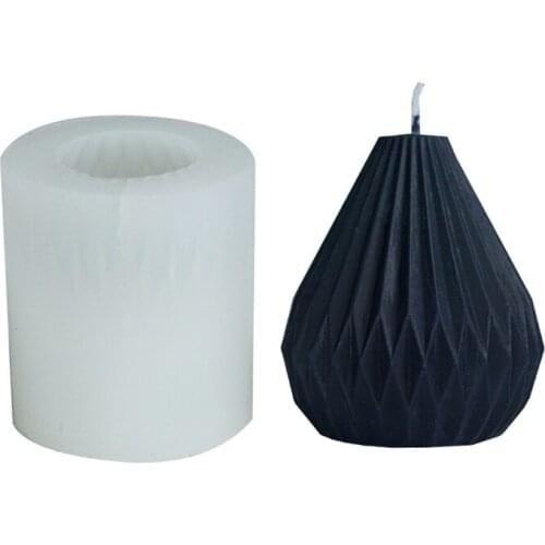 3D Pear Shape Silicone Mold for Plaster Candle Making Baking Chocolate Cake Dessert Pastry Mousse Mould DIY Tools P15D