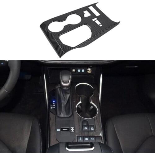 Car Central Control Gear Panel Box Gear Shift Panel Trim Cover for Toyota Highlander 2021-2022