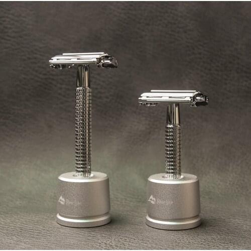 WEISHI Double Edge Safety Razor Classic Safety Razor 9306-F Copper Alloy Bright Chromium Surface