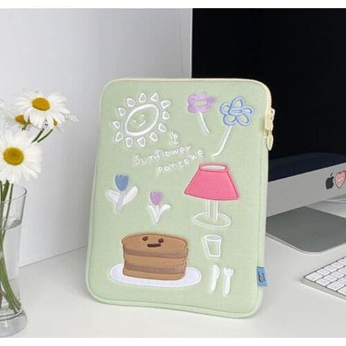 Sleeve Case for Ipad Pro 11 12 13 15Inch Mac Ipad Case Holder Cute Korea Fashion Ipad Bags Tablet Bag Sleeve Cover Multi Pockets