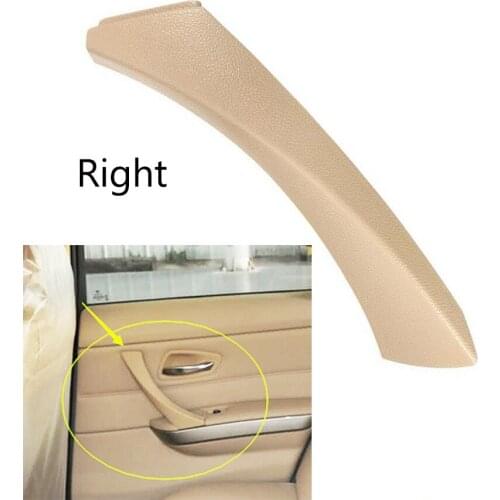 Car Interior Door Handle Right For BMW 3 Series 2006-2012 Door Panel Handle Trim Cover New Beige Inner Door Handle