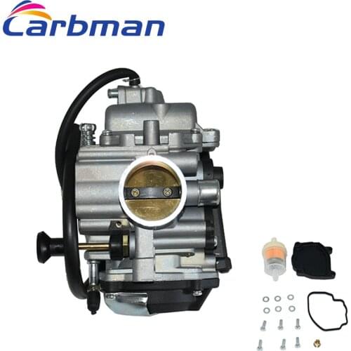 Carburetor With Intake Manifold For Yamaha BEAR TRACKER 250 YFM250 Bear Tracker YFM 250 1999-2004 ATV With Intake Manifold Boots