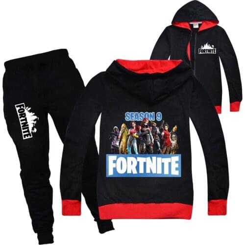 Fortnites Cartoon Game Girls Boys Clothing Set Children Fashion Hoodies And Pant Suit Kids Spring Autumn Sports Cute Comfort