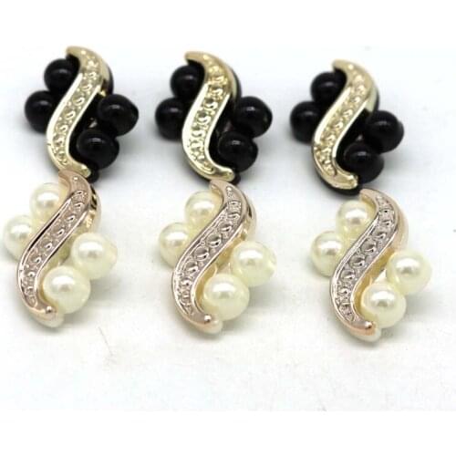 20pcs High-end fashion Korean version 20*26mm black/pearl white fashion coats suits buttons