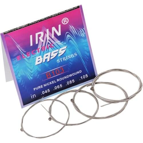 4-string Electric Bass Guitar String Set Nickel Round Wound High-carbon Steel Core(1.14-2.67)