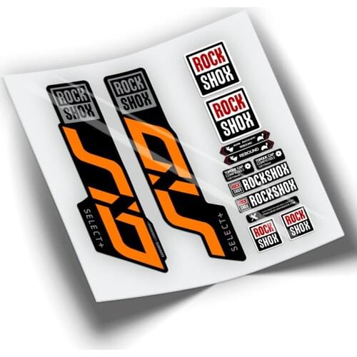 STICKERS FORK BICYCLE ROCKSHOX SID SELECT+ 2020 BICOLOR WP365