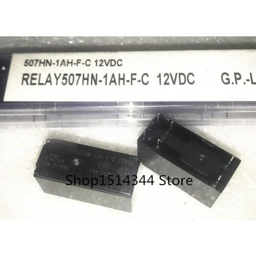 Neworiginal 2PCS/lot Relay 507HN-1AH-F-C 507HN-1AH-F-C-12VDC 12V 17A Relay