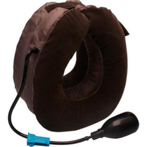 New Inflatable Cervical Vertebra Traction Soft Travel Stretching Release Tractor Posture Neck Brace Neck Correction Pain Ne H5J2