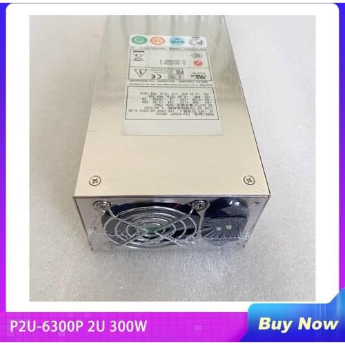 Original For Zippy Emacs Power Supply Advantech P2U-6300P 2U 300W Will Fully Test Before Shipping