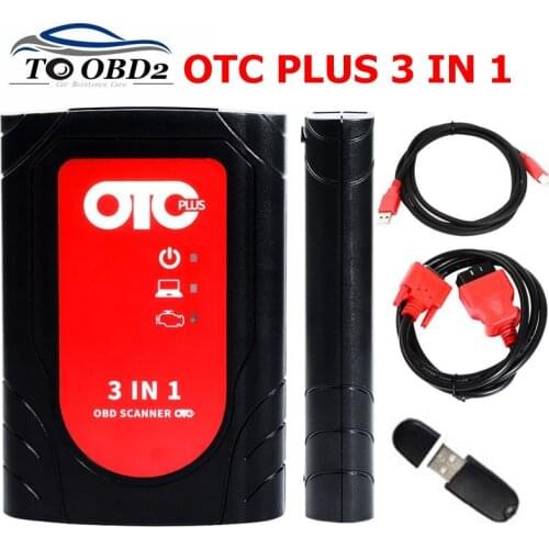 OTC Plus 3 in 1 GTS TIS3 OTC Scanner for Toyoya IT3 V15.00.026 Global Techstream FOR 2014D for Nissan V71.40.00 OTC Plus