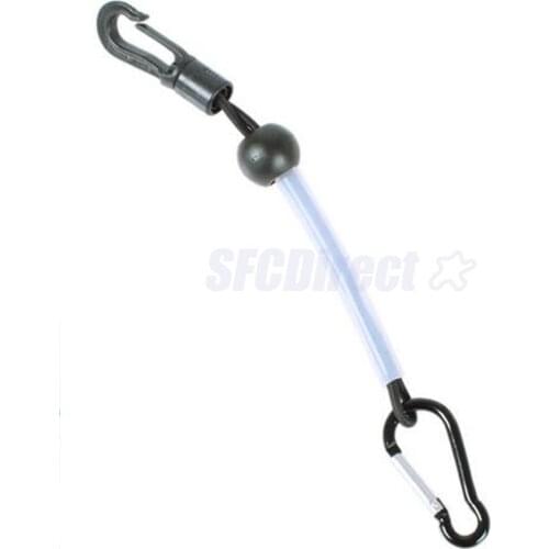 Plastic Fishing Tippet Spool Holder Fly Fishing Tippet Holder with Carabiner Tackle Tool 16.5cm