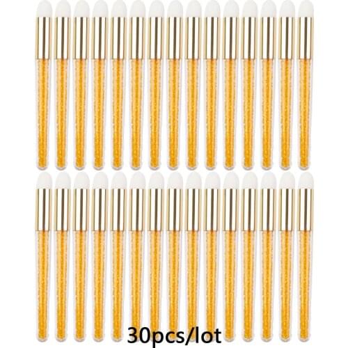TDANCE 30pcs Professional Eyelash Cleaning Brush Nose Brushes Blackhead Multi-Function Makeup Lashes Cleanser Eyelash Extension