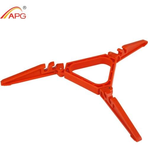 APG Outdoor Camping Gas Tank Bracket Stabilizer Bottle Shelf Stand Tripod Folding Canister Stand For Cooking Gas Stove HOT
