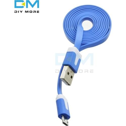 1m 3.3ft USB Cable Blue for Wemos D1 Mini NodeMcu Wire
