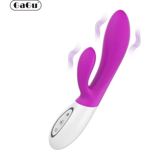 GaGu Vibrator for Woman 10 speed G spot clitoris Masturbation powerful Soft silicone Vibration sex adult toys Heating Big Dildo